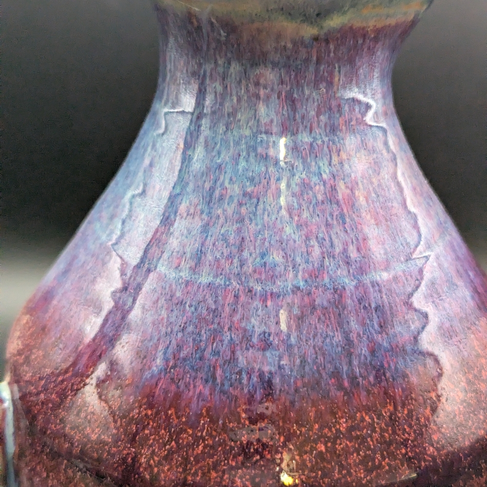 Handcrafted Multicolor Ceramic Pitcher - Picture 4 of 12